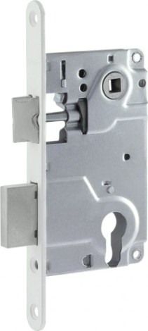 Замок врезной НОРА-М 25-85 цилиндровый "Белый" [8548]