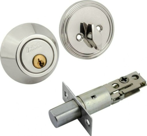 Замок врезной НОРА-М D1 цилиндровый "Хром" [8944]