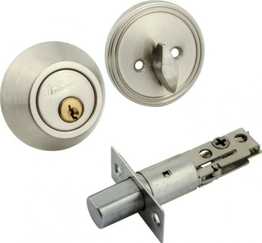 Замок врезной НОРА-М D1 цилиндровый "Матовый никель" [13477]