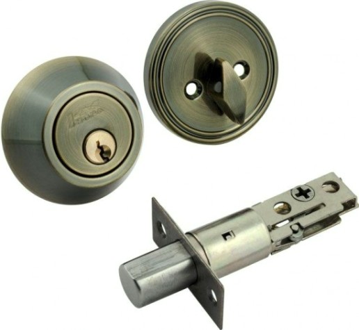 Замок врезной НОРА-М D1 цилиндровый "Старая бронза" [8941]