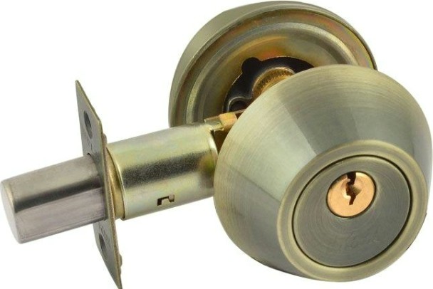 Замок врезной НОРА-М D2 цилиндровый "Старая бронза" [8948]