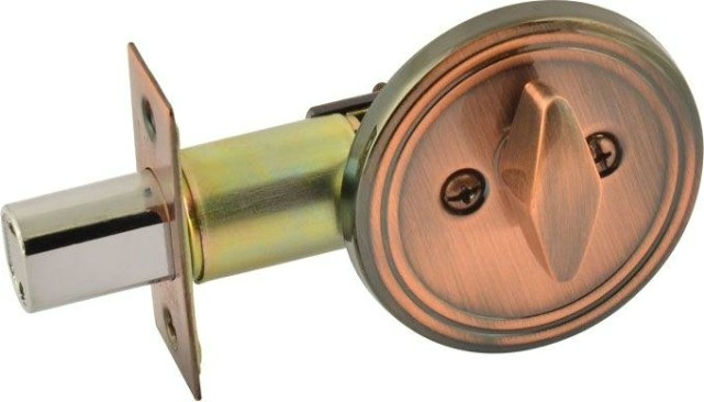 Замок врезной НОРА-М D5 "Старая медь" [8960]