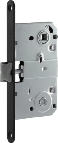 Замок врезной НОРА-М М13-90 под фиксатор "Черный" [18530]