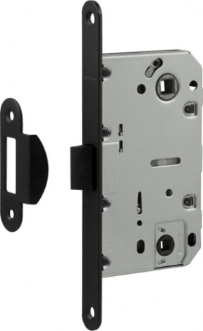 Замок врезной НОРА-М М13П-96 под фиксатор с пластик. ригелем "Черный" [18860]