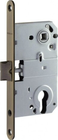 Замок врезной НОРА-М M25-85 цилиндровый "Старая бронза" [9626]