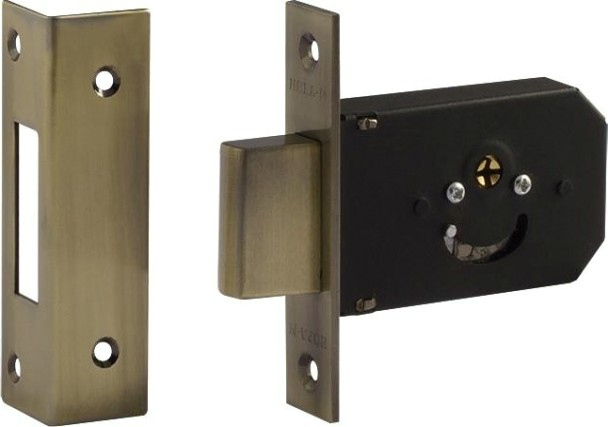 Замок врезной НОРА-М ЗВ-111 крестовой "Бронза" [14737]