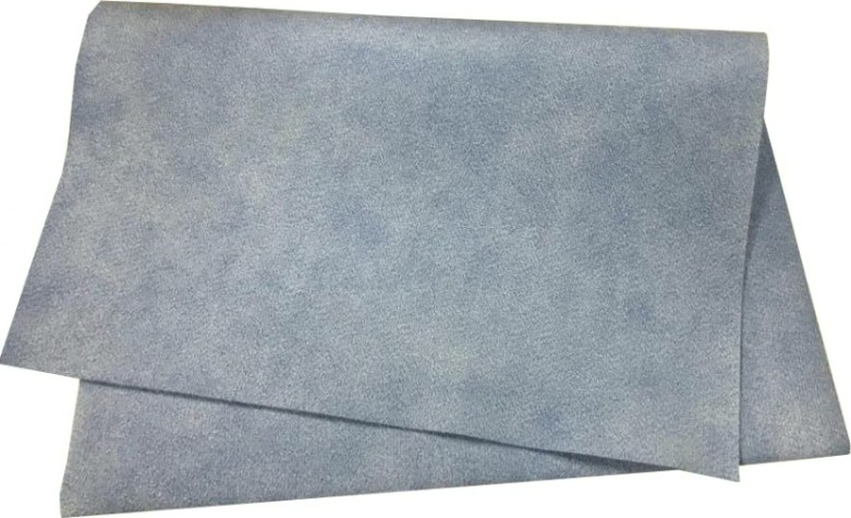 Замша искусственная Comet PVC 300 gsm (40х55 см), голубая [300B]