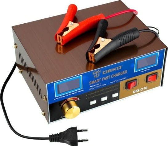 Зарядное устройство DEKO DKCC18 12/24в, 18а [051-8054]