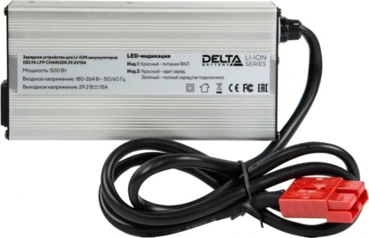 Зарядное устройство Delta LFP CHARGER 29.2V 15A для литий-ионных акб [DELTA LFP CHARGER 29.2V 15A]