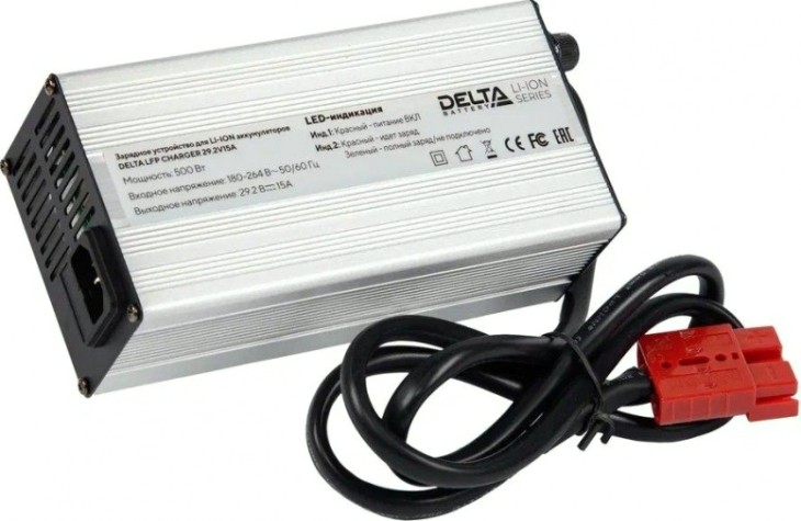 Зарядное устройство Delta LFP CHARGER 29.2V 15A для литий-ионных акб [DELTA LFP CHARGER 29.2V 15A]