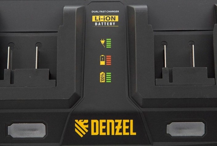 Зарядное устройство Denzel IBC-18-3.0-2, Li-Ion [28454]