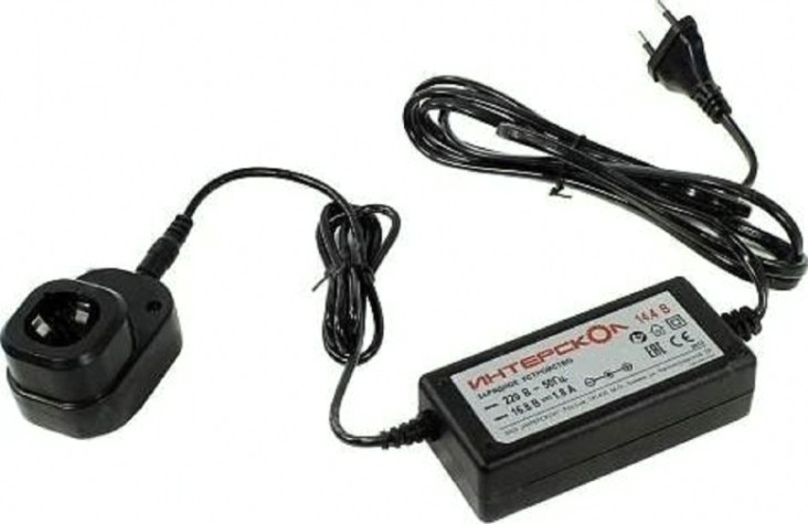 Зарядное устройство для аккумуляторов ИНТЕРСКОЛ 14.4V Ач Li-ion (93.02.12.00.00) (2401002) Зарядное устройство для аккумуляторов ИНТЕРСКОЛ 14.4V Ач Li-ion (93.02.12.00.00) (2401002)