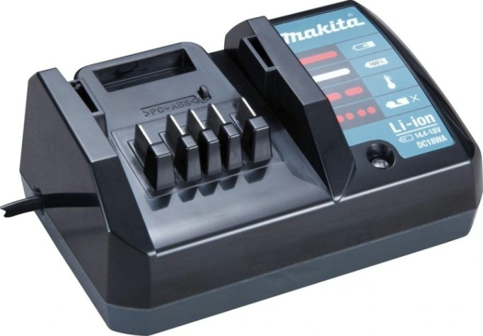 Зарядное устройство для аккумуляторов MAKITA DC 18 WA Li-Ion (только для аккумуляторов G-серии) [196645-1]