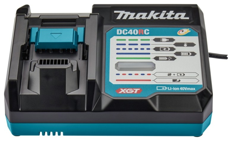 Зарядное устройство для аккумуляторов MAKITA DC40RC 40В XGT (быстрое) [191M91-1]