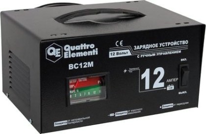 Зарядное устройство QUATTRO ELEMENTI BC 12M [770-094]