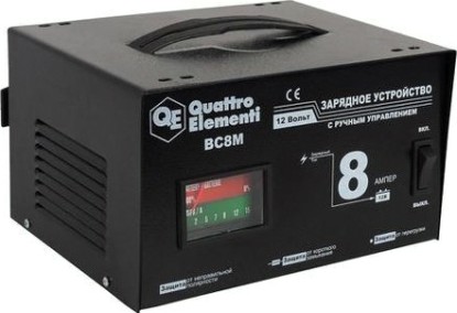 Зарядное устройство QUATTRO ELEMENTI BC 8M [770-087]