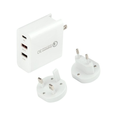 Зарядное устройство REXANT 18-2214 сетевое для iPhone/iPad 2xUSB+2xUSB Type-C
