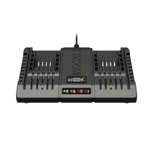 Зарядное устройство Worx WA3772 20В, 2х1А двойное