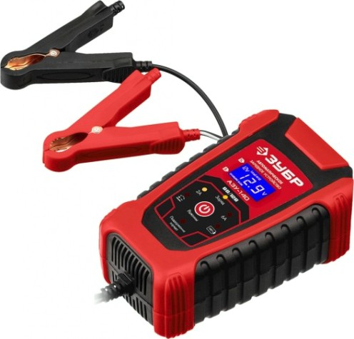 Зарядное устройство ЗУБР АЗУ-140 автоматическое 6/12 B, 6A [59310]