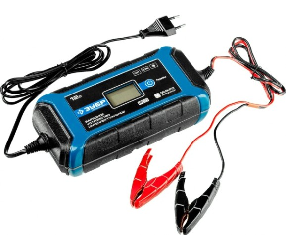 Зарядное устройство ЗУБР ЗУ-160 12B, 8A [59303]