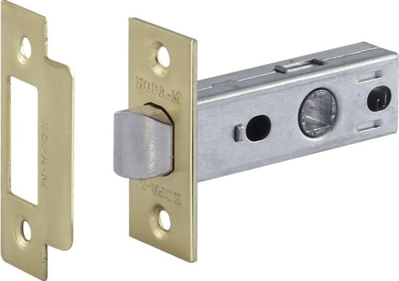 Защелка дверная НОРА-М С-45 "Матовый никель" [9007]