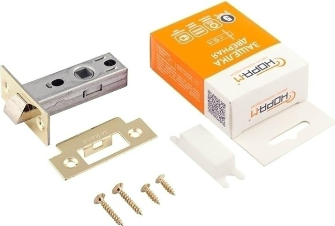 Защелка дверная НОРА-М С-45 "Золото" [5891]