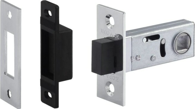 Защелка дверная НОРА-М С-50М магнитная "Хром" [14745]