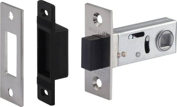 Защелка дверная НОРА-М С-50М магнитная "Матовый никель" [16574]