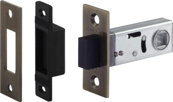 Защелка дверная НОРА-М С-50М магнитная "Старая бронза" [14876]