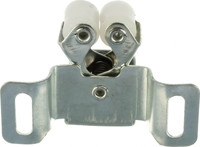 Защелка мебельная НОРА-М №1 роликовая "Хром" [9483]