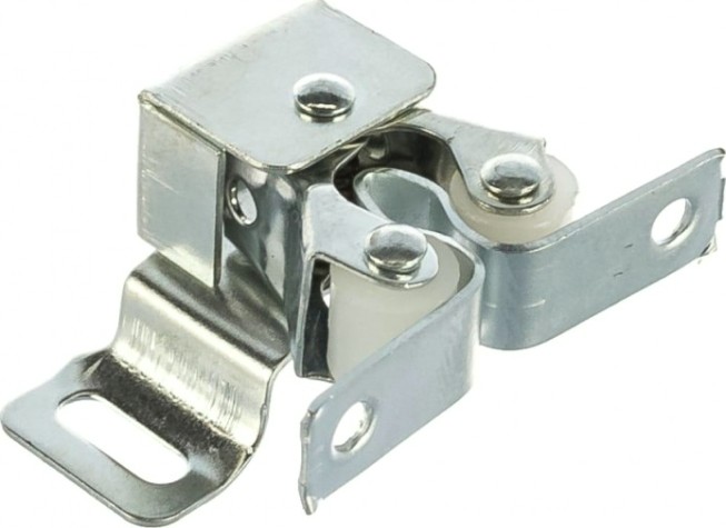 Защелка мебельная НОРА-М №1 роликовая "Хром" [9483]