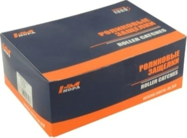 Защелка мебельная НОРА-М №1 роликовая "Хром" [9483]