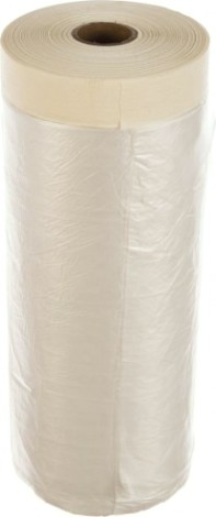 Защитная пленка Biber 31814 с клейкой лентой 2,7х20м [Тов-150898]