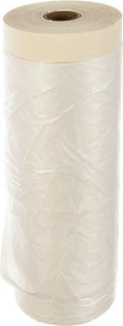 Защитная пленка Biber 31816 с клейкой лентой 1,4х33м [тов-150900]