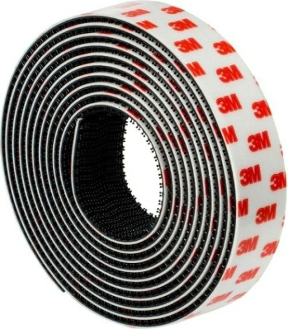 Застежка 3M Dual Lock™ SJ355B черная; 25 мм х 2.5 м [4687202299942]