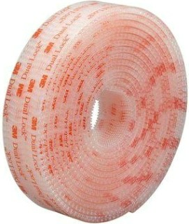 Застежка 3M Dual Lock™ SJ356B прозрачная; 25 мм х 2.5 м [4687202299980]