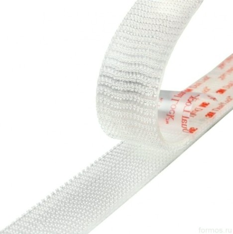 Застежка 3M Dual Lock™ SJ356B прозрачная; 25 мм х 2.5 м [4687202299980]