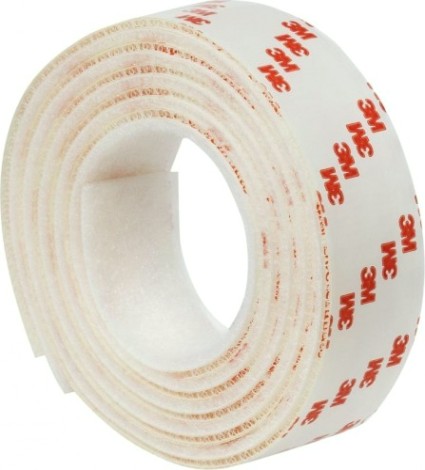 Застежка крючок-петля 3M SJ352Bwt белая 25 мм х 1.25 м [7100123727]