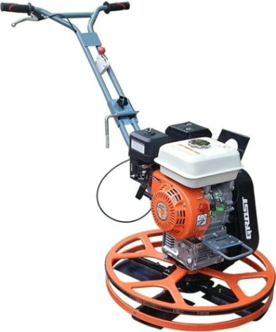 Затирочная машина GROST ZM-600 бензиновый двигатель HONDA, без диска