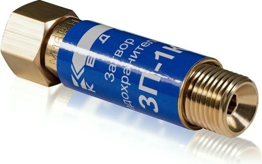 Затвор предохранительный Кедр ЗП-1К (кислород), на выход редуктора, м16х1,5 [8007052]