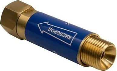 Затвор предохранительный Кедр ЗП-3К (кислород), на вход резака /горелки, м16х1,5 [8007049]