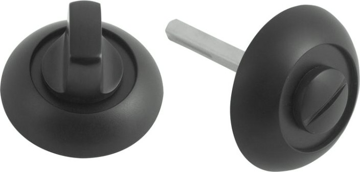 Завертка дверная НОРА-М НФ-А "Черная" [17245]