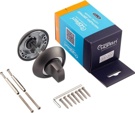 Завертка дверная НОРА-М НФ-А "Графит" [16397]