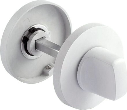 Завертка дверная НОРА-М НФ-А Slim "Белая" [18662]