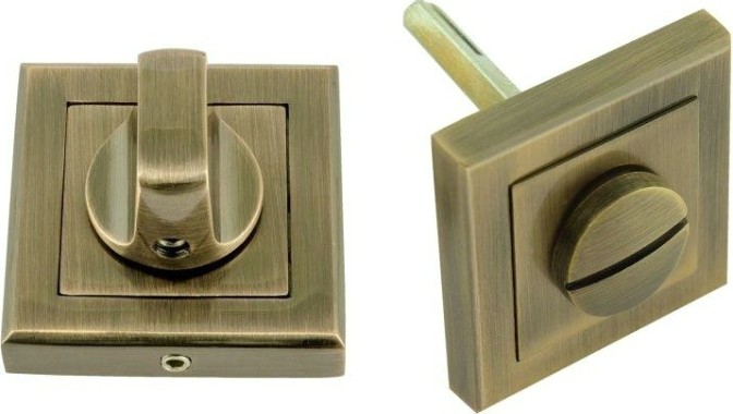 Завертка дверная НОРА-М НФ-К "Старая бронза" [15495]