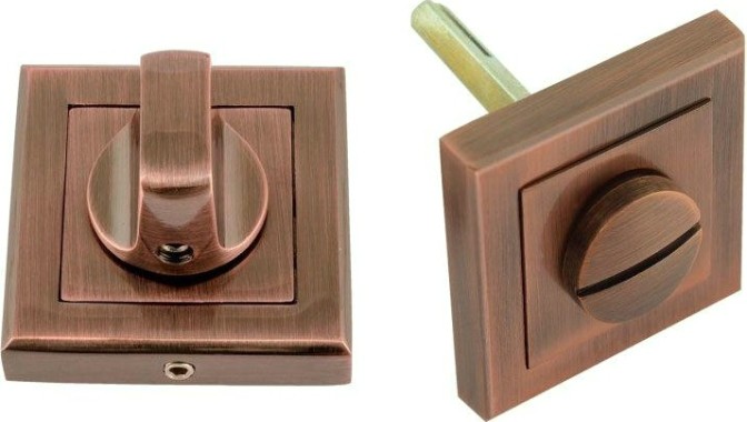 Завертка дверная НОРА-М НФ-К "Старая медь" [15883]