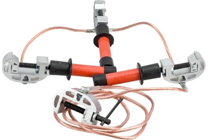 Заземление Антиток ПЗРУ-1 Д переносное для РУ до 1 кв 25 кв мм [233808]