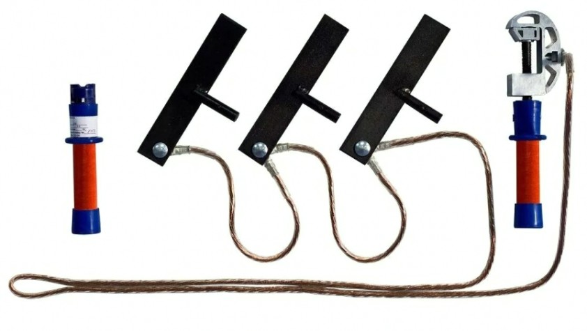 Заземление Антиток ПЗРУ-2 Д переносное для РУ до 1 кв 35 кв мм [413699]