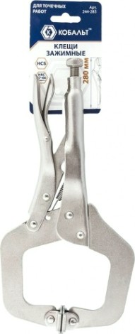 Зажим Кобальт 244-285 для точечных работ, 280 мм