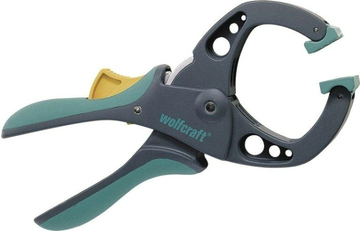 Зажим пружинный с храповым механизмом WOLFCRAFT 3632000 Зажим пружинный с храповым механизмом WOLFCRAFT 3632000